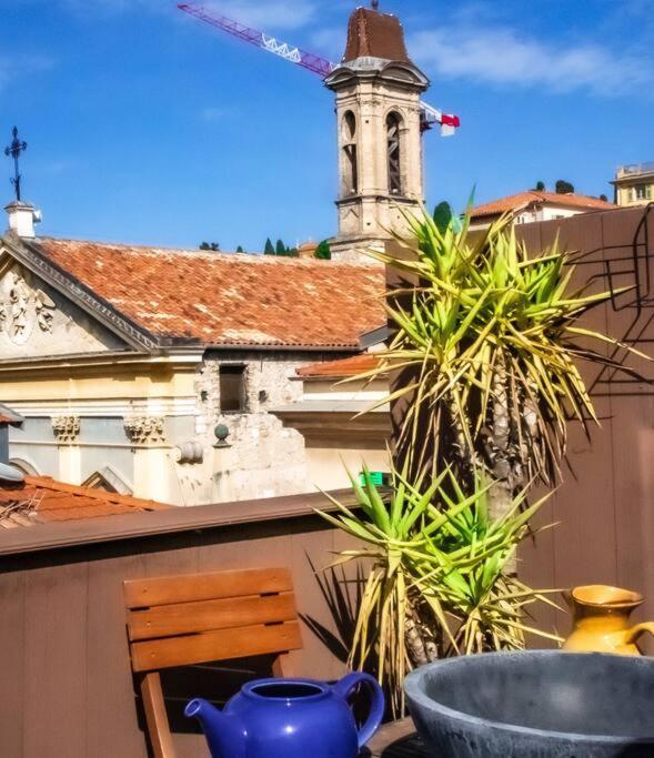 Апартаменты Duplex, Jacuzzi, Terrasse Sur Les Toits Ницца Экстерьер фото